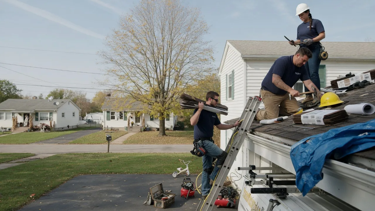 Local Roofing Contractors in Crown Point, IN near me